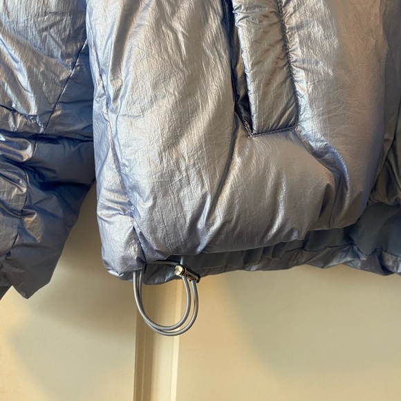 NOT FOR SALE!
Forever 21 Shiny Blue Puffer Jacket - Picture 2 of 5